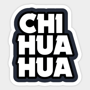 Chihuahua Tee Sticker